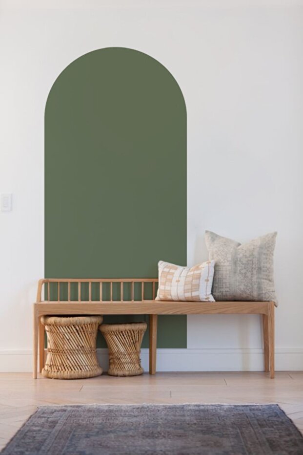 Bohem Oval Duvar Stickerı - 1