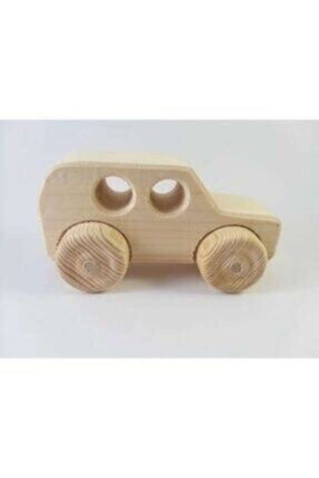 Paintable Natural Wooden Children's Baby Toy Jip 4x4 Look