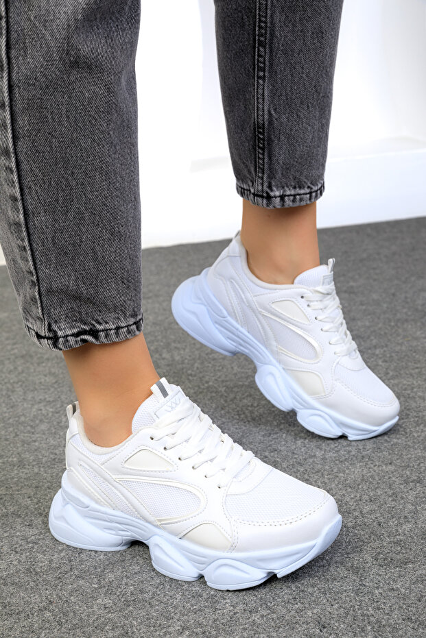 Női fehér tornacipő 17226 - 2