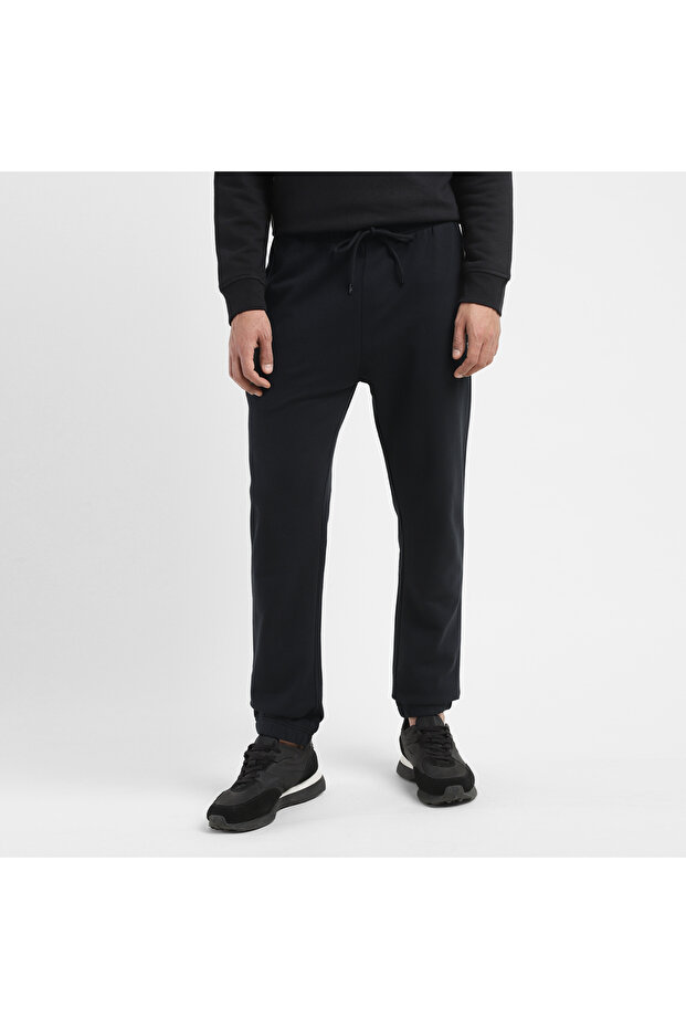 LE JOGGERS Men's Black Sweatpants