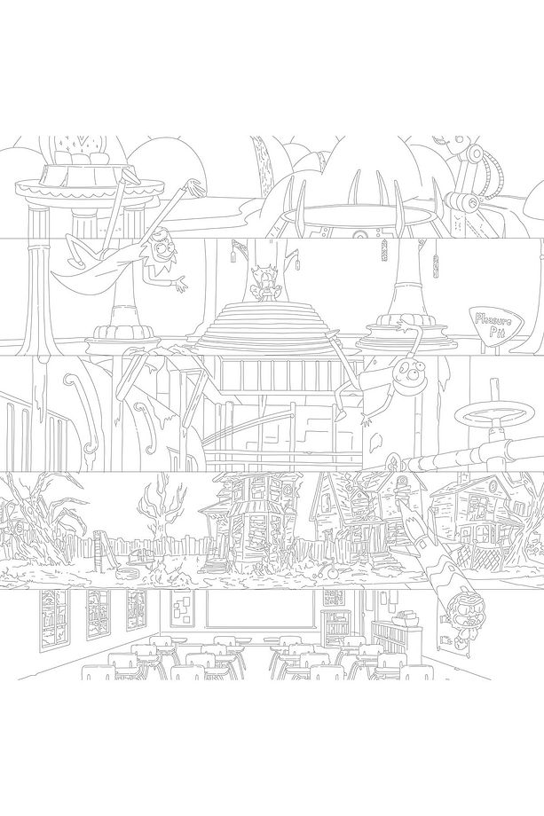 Rick and Morty Official Coloring Book - 4