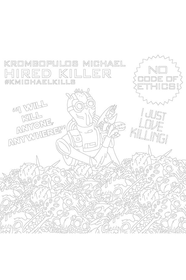 Rick and Morty Official Coloring Book - 2