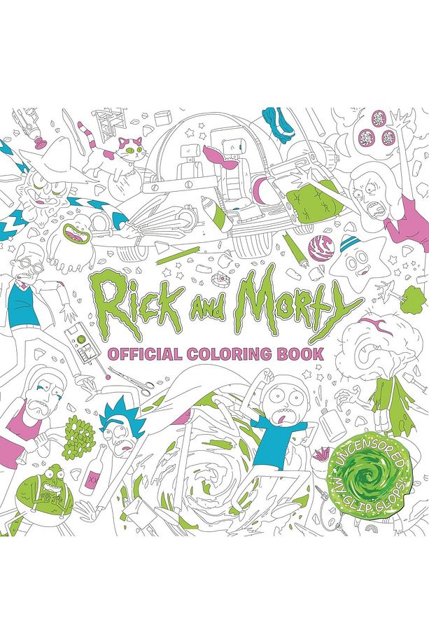 Rick and Morty Official Coloring Book - 1