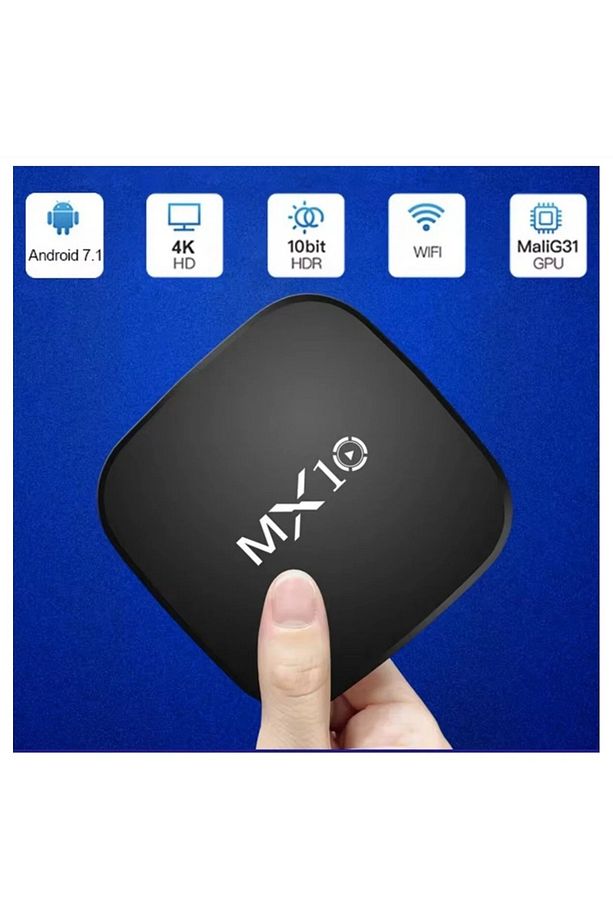4k Ultra Hd Android Tv Box Mx10 Ram:1gb Rom:8gb Android Media Player - 3
