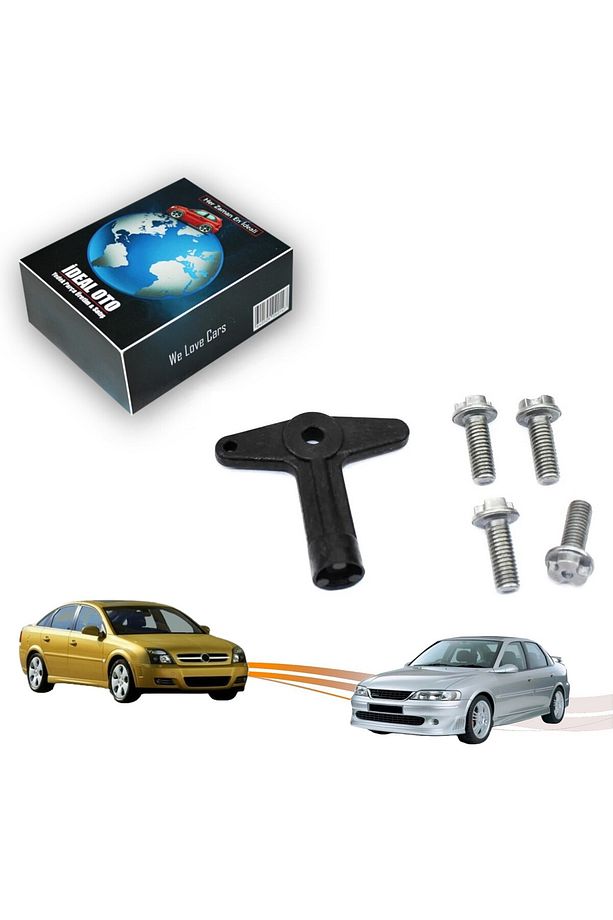Opel Vectra B Vectra C Jant Kapağı Anahtar (PİNSİZ) Ve Dişlisi 4x - 1
