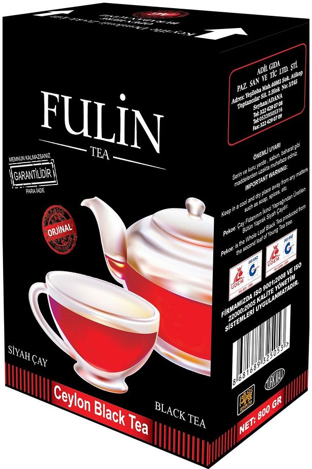 Fulin 800 Gr Paket Çay X 5 Adet - 1