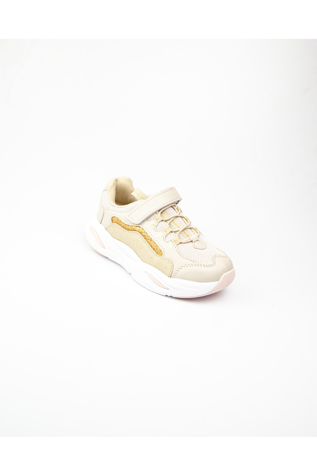 346.F24Y130 Chou Beige Kids Sneakers