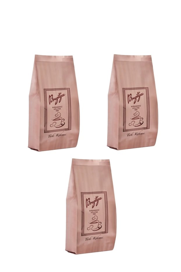 Medium Roast Famous Denizli Turkish Coffee 250g 3-Pack 250g x3