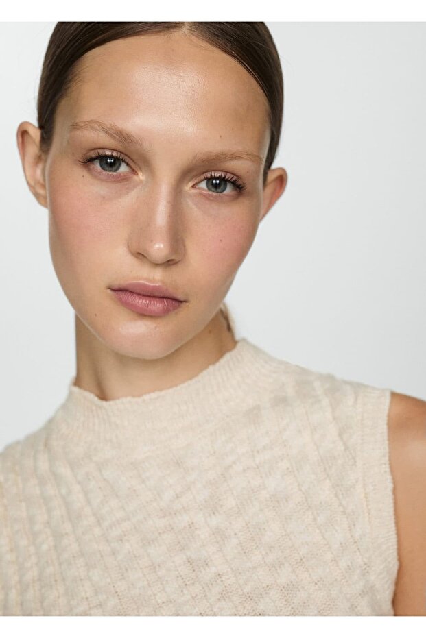 Ribana pamuklu bluz - 5