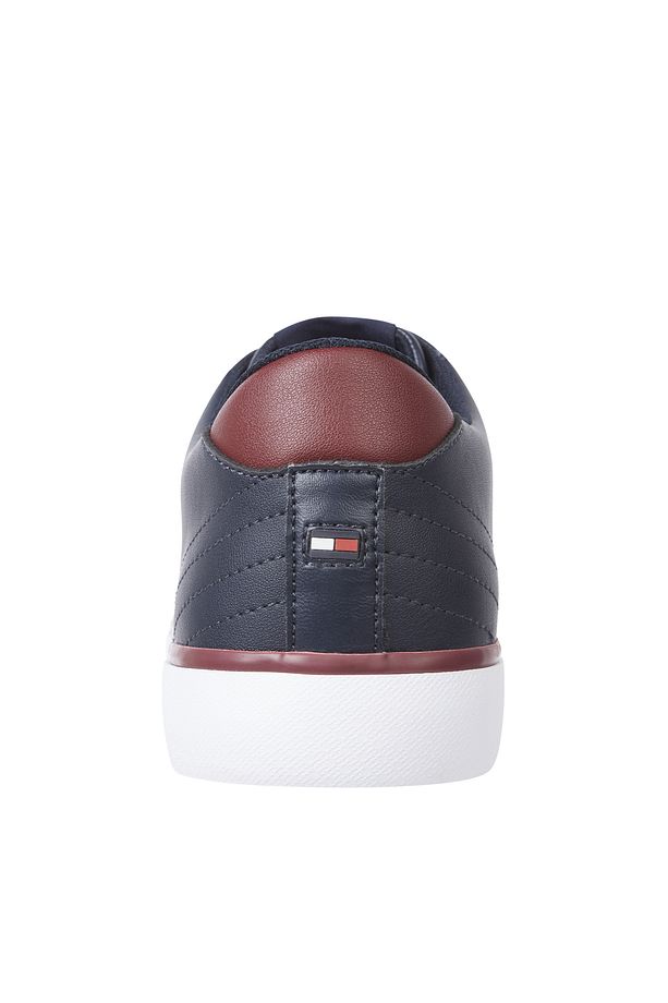 Lacivert Erkek Sneaker TH HI VULC CORE LOW LEATHER - 4