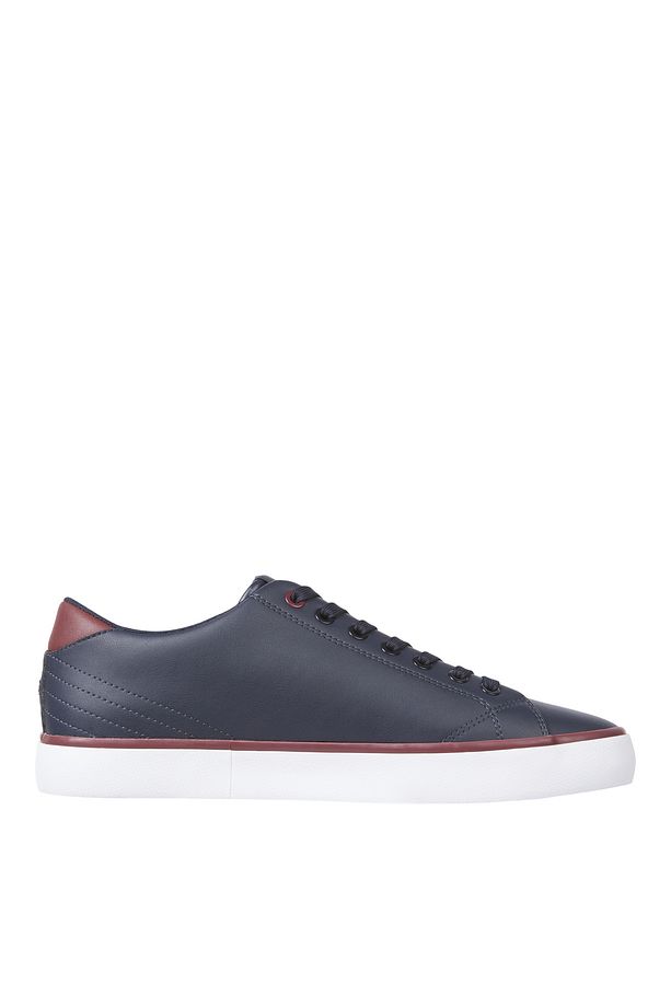 Lacivert Erkek Sneaker TH HI VULC CORE LOW LEATHER - 2