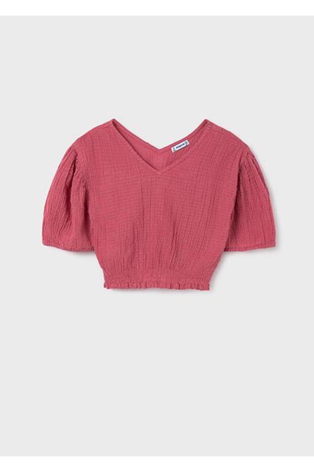 Girl's Pink Blouse 06102-078