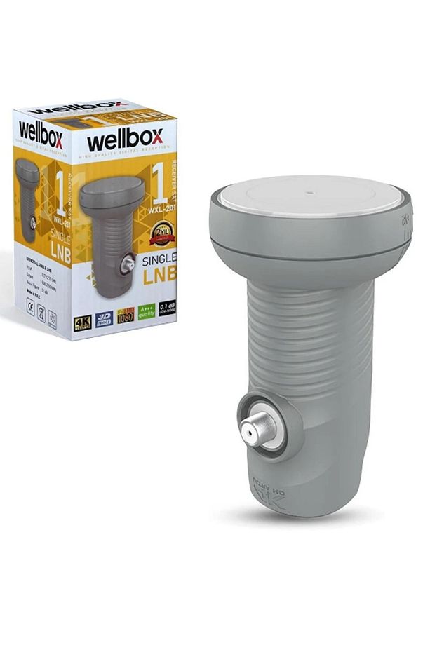 WXL-201 Tekli Single 0.1DB 3D 4K LNB - 1