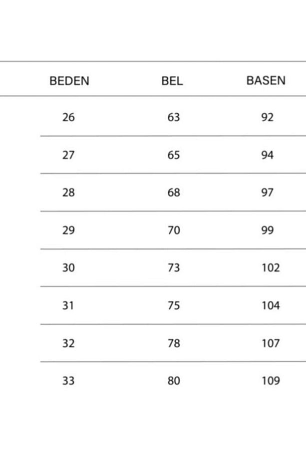 Zar Ispanyol Yüksek Bel Solmaz Mavi Kar Yıkama Kot Pantolon Toparlayıcı Jean - 6