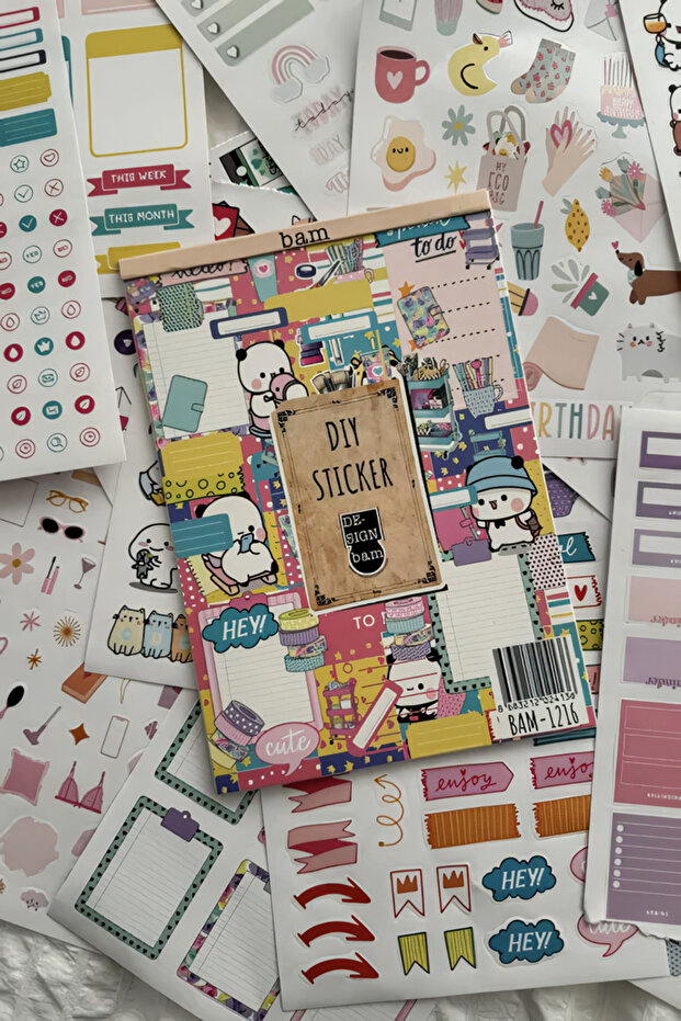DIY Sticker Kitabı Soft - 2
