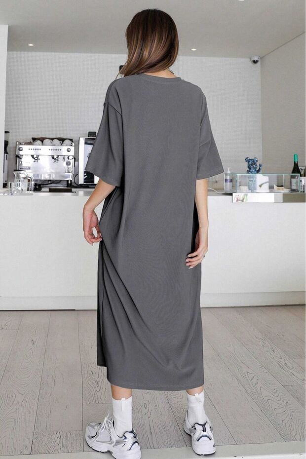 Rochie de damă, lungă și dreaptă - 3