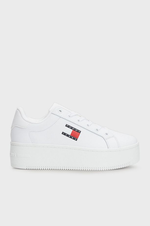Platform Deri Sneaker Ayakkabı  AYAKKABI EN0EN02518 YBS - 1