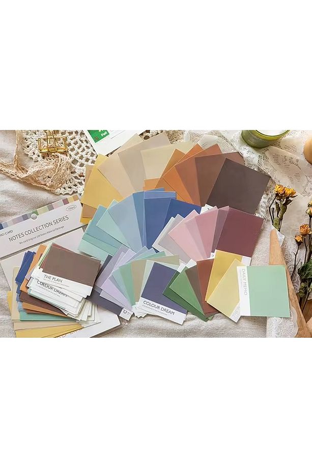 Scrapbook 50 Parça Vintage Çeşitli Notepad Dekoratif Kağıt Seti / Journal/Notepad / Scrapbooking /6 - 3