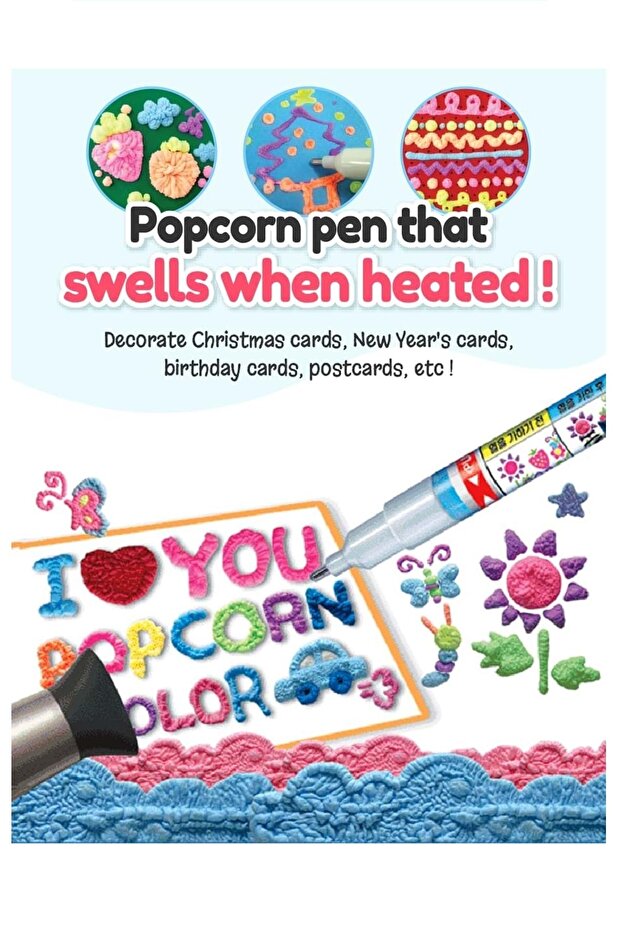 Sihirli Popcorn Kabaran Boya Kalemi Dong-A - 3