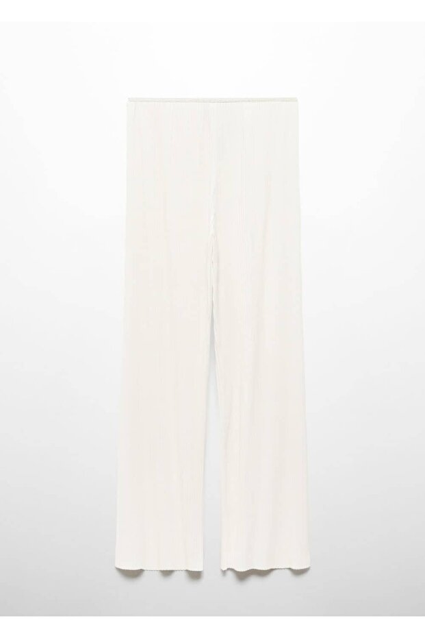 Pantaloni largi plisați - 3
