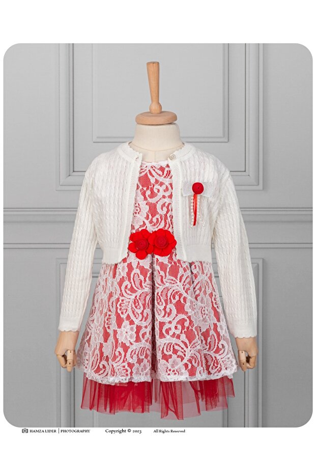 TRİKO HIRKALI ELBİSE - 1