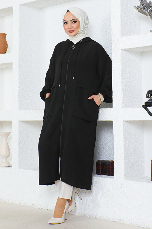 KADIN KAPİŞONLU  AEROBİN TESETTÜR KAP - 2