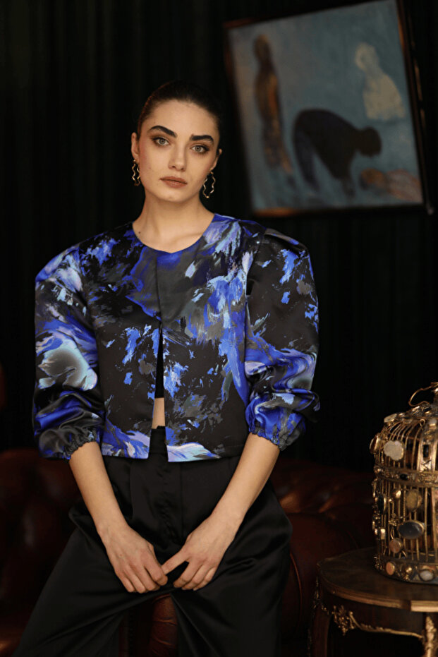 Fleur Designer Bomber Ceket - 4