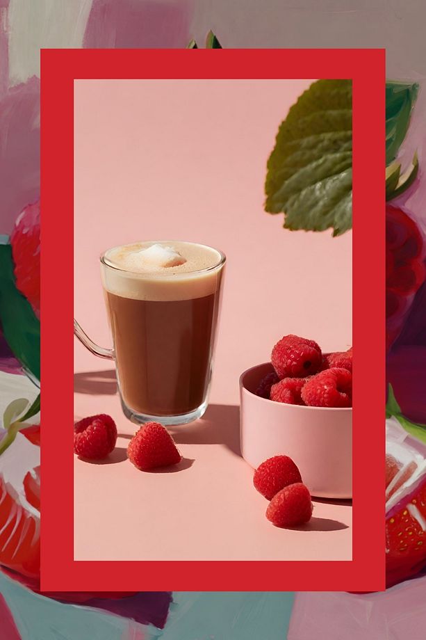 Raspberry & Strawberry Coffee - Ahududu Ve Çilek Aromalı Kahve Çekirdek Kahve, 200 gr - 3