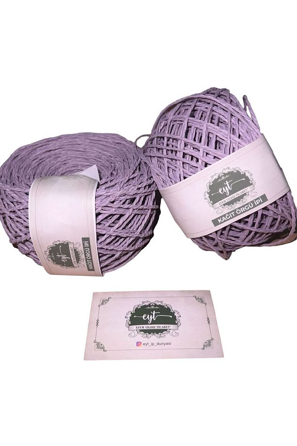 Kağıt ip / sarılmış örülmeye hazır kağıt ip YUMAK  50gr - 1