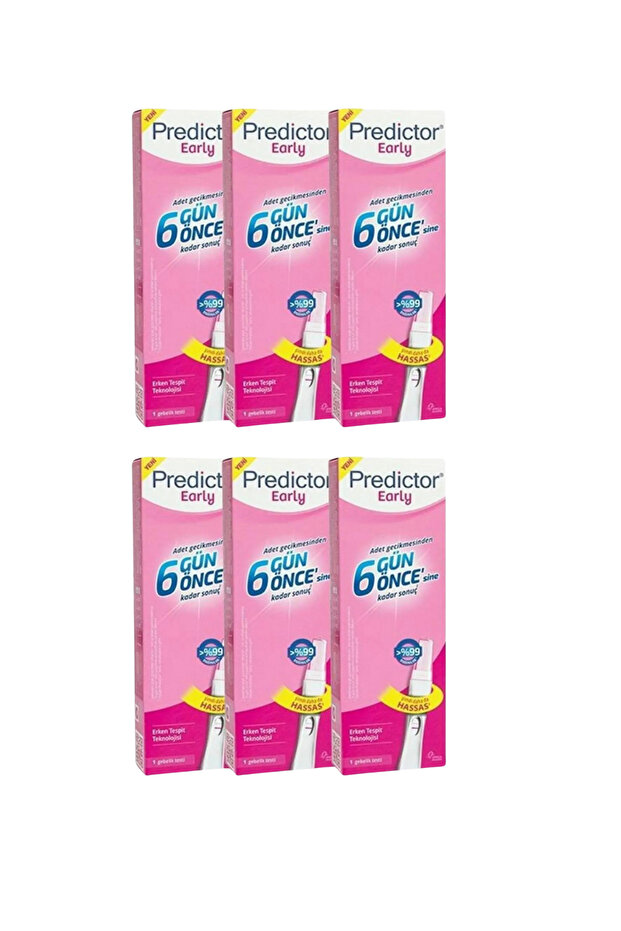 Predıctor Early Gebelık Test 6 adet - 1