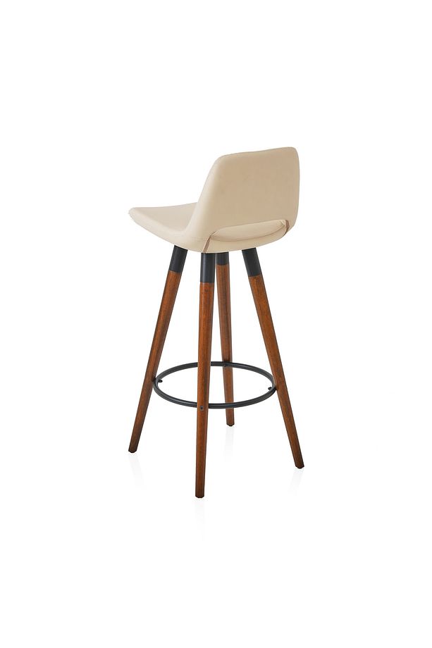 Retro 2'li Bar Taburesi - Krem - 107 cm - 6