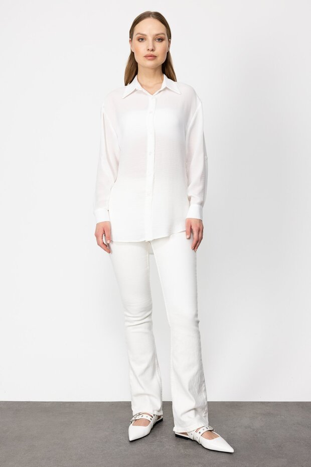 ON Kolu Katlanabilir Gömlek - 4