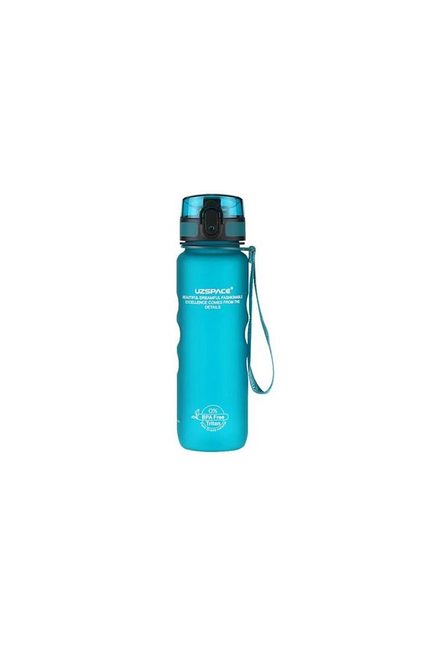500ml Tutma Destekli Soft-Touch Tritan Su Matarası (Turkuaz) 1215 - 1