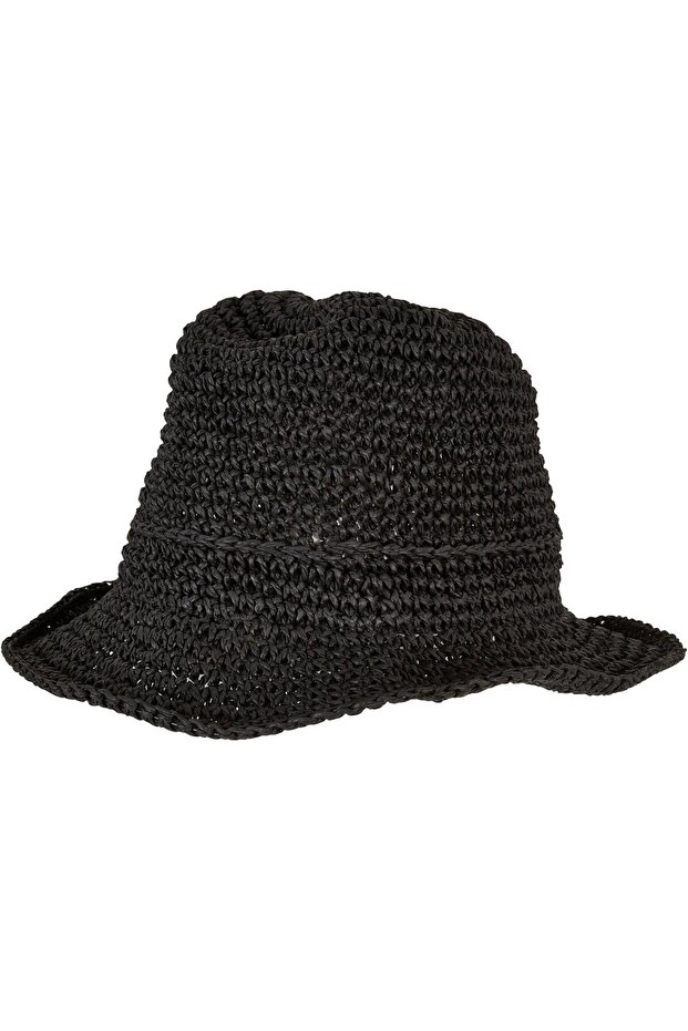 Damen Braided Bast Bucket Hat - 3