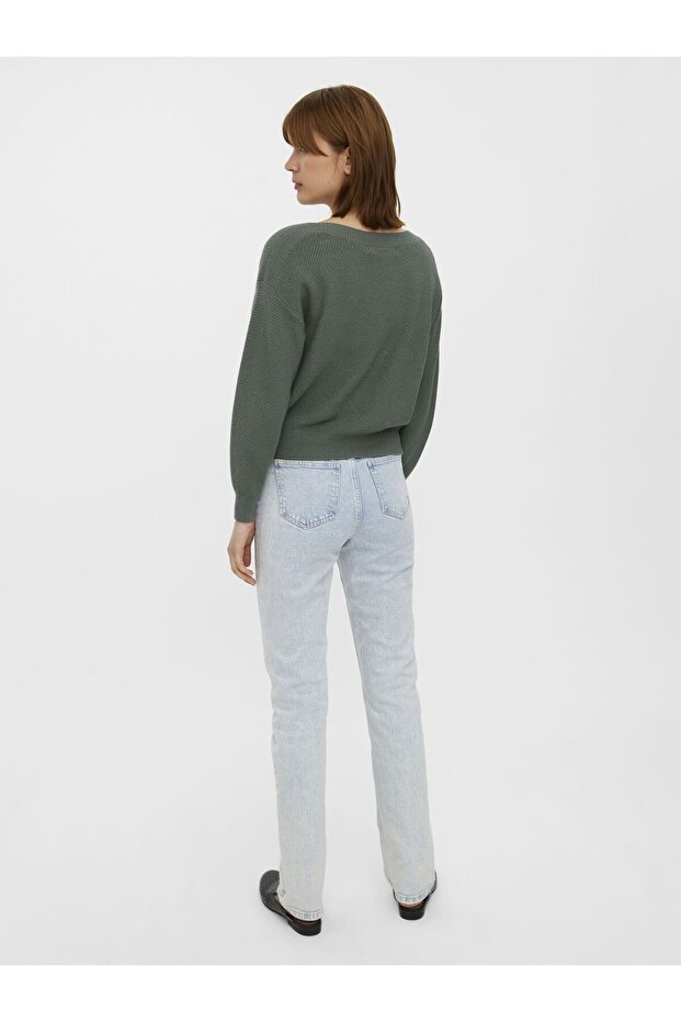 Strickpullover U-Boot-Ausschnitt - 3