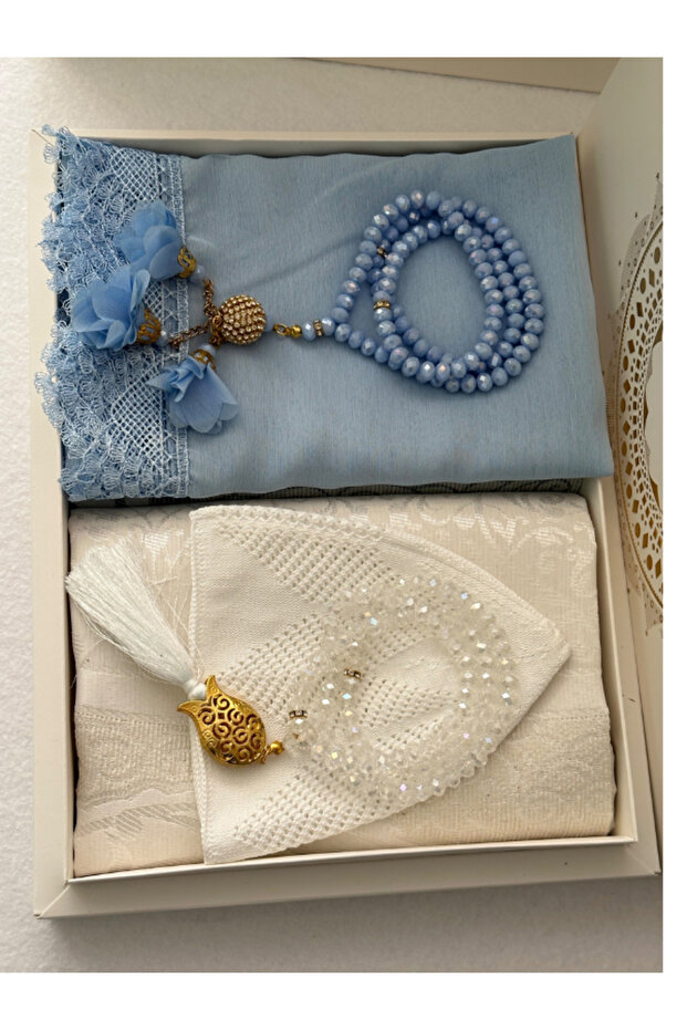 çeyizlik hediyelik seccade seti - 2