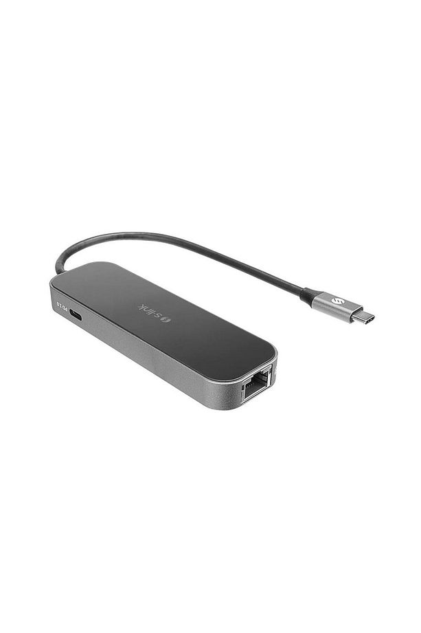 SWV-USBC031 HDMI 4K Metal Type-C to 3*USB3.0 6 in 1, 1xPD Şarj, 1xUSB-C Adaptör - 2