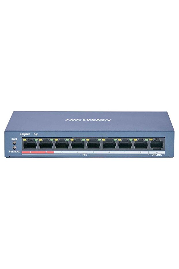 8 PORT GİGABİT POE SWİTCH DS-3E0109P-E/M(B) - 1