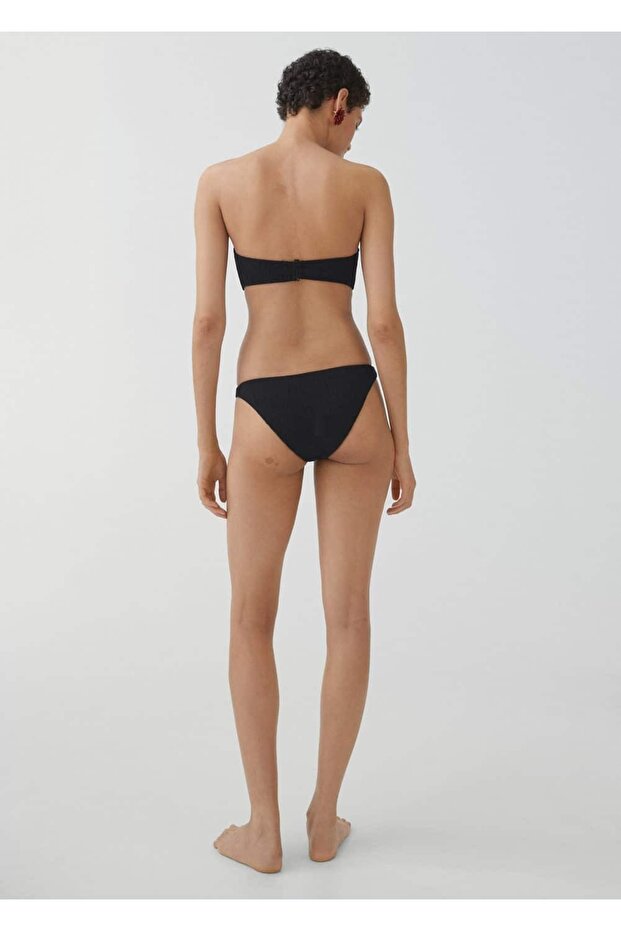 Dokulu klasik bikini altı - 4