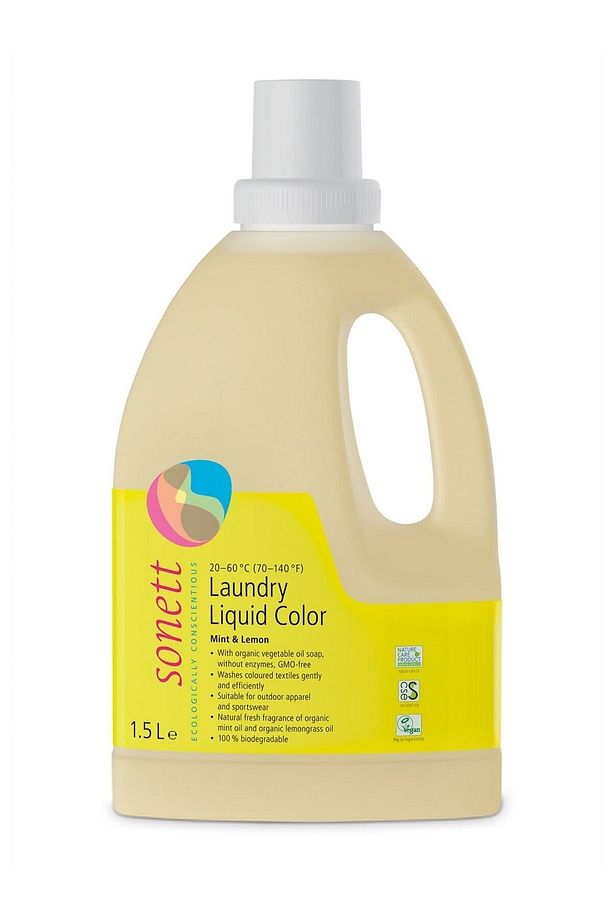 Renkliler Için Organik Çamaşır Yıkama Sıvısı - 1,5 L - 1