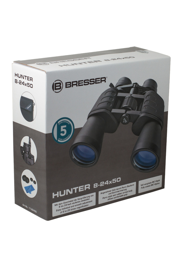 Hunter 8–24x50 Binoculars - 8