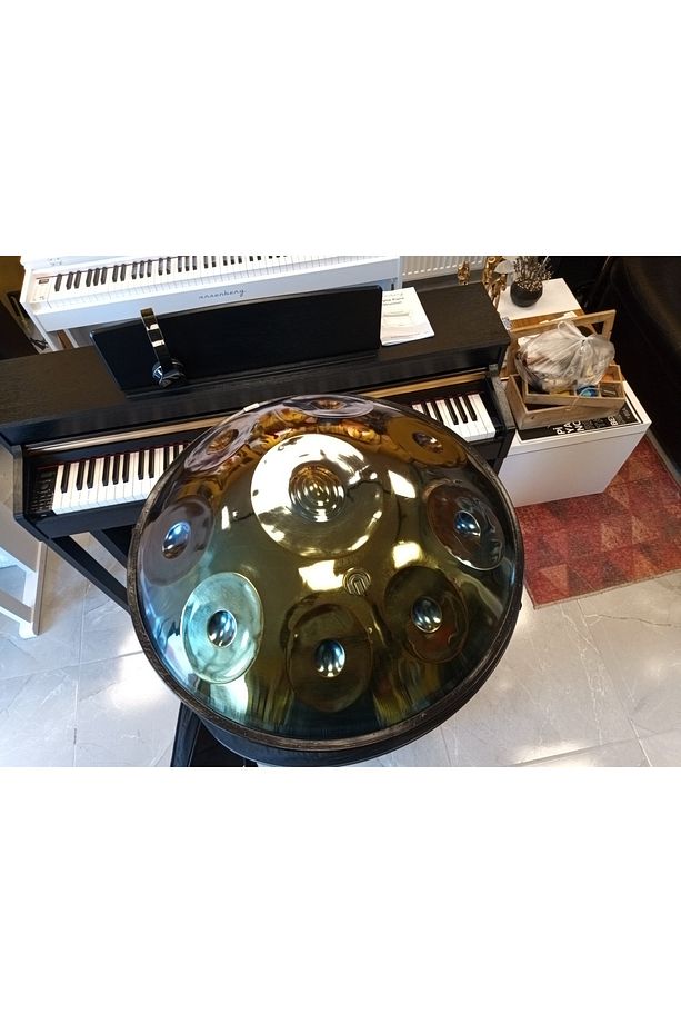 Titanium Handpan 9 nota Re Minör Soft Case Taşıma Çantalı - 3