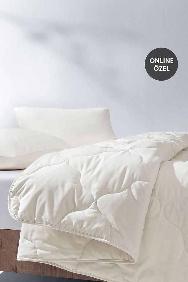 Superwashed Yün Tek Kişilik Yorgan - 1