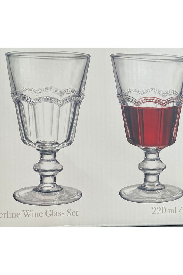 Perline 4'lü Kadeh Seti 220 ml - 2