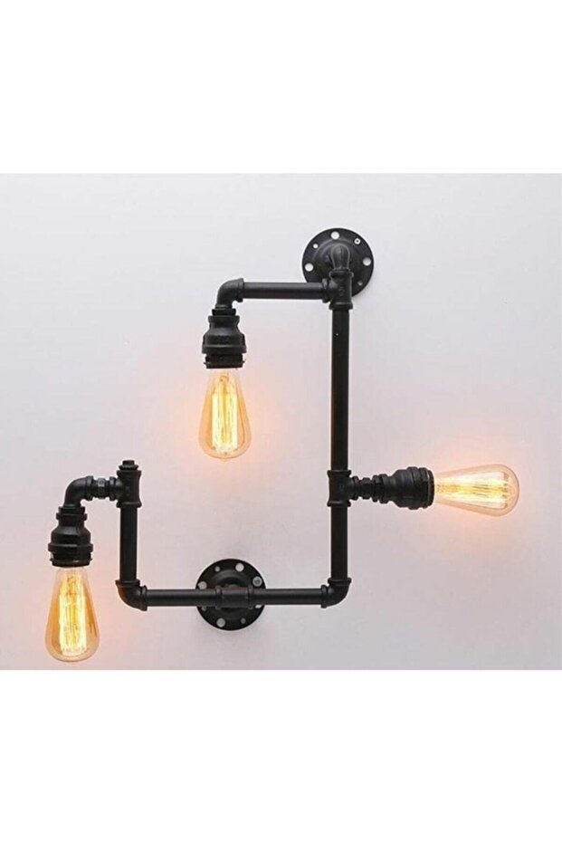 مصباح أرضي مزخرف على الحائط - 1