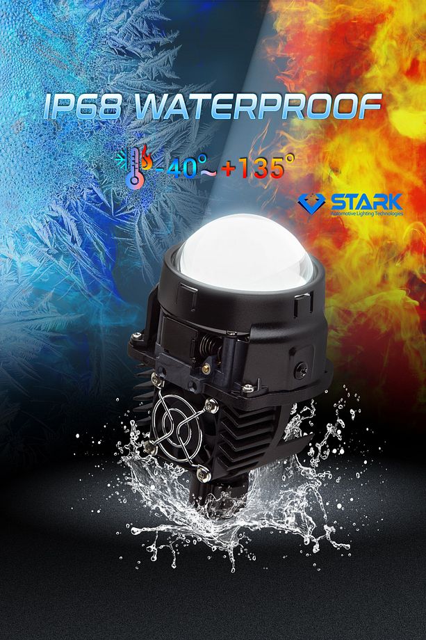 2.5 İNÇ Bİ-LED PROJEKTÖR MERCEK - 6