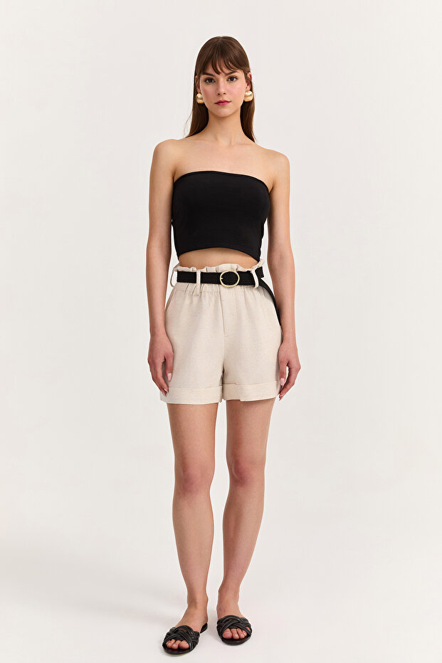 Basic Büstiyer Bluz Siyah - 3