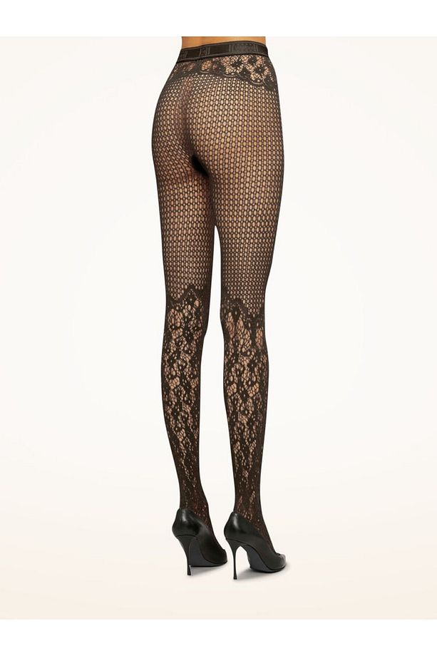 Flower Lace Tights - 2