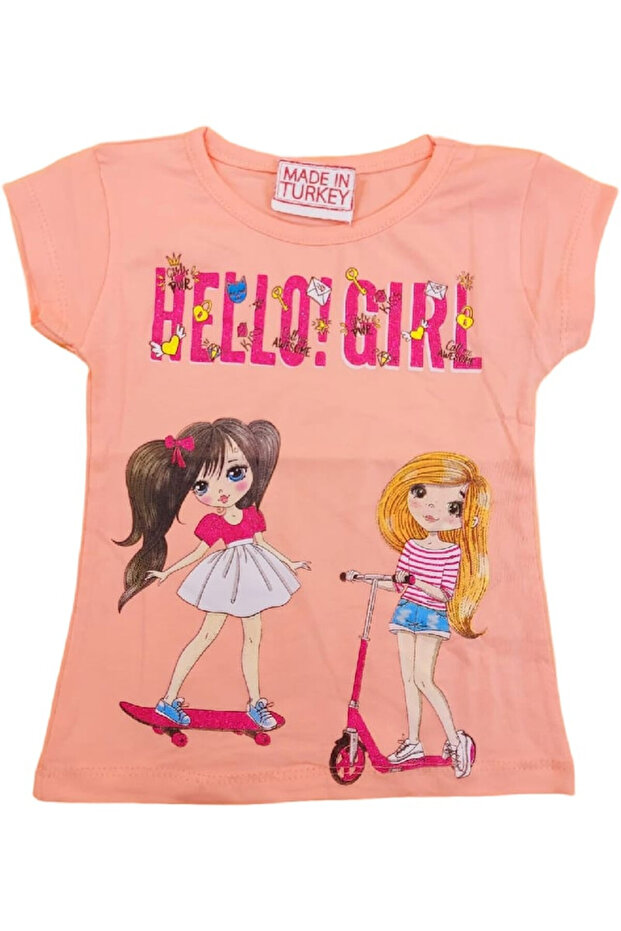 COMBED QUALITY GIRL'S T-SHIRT