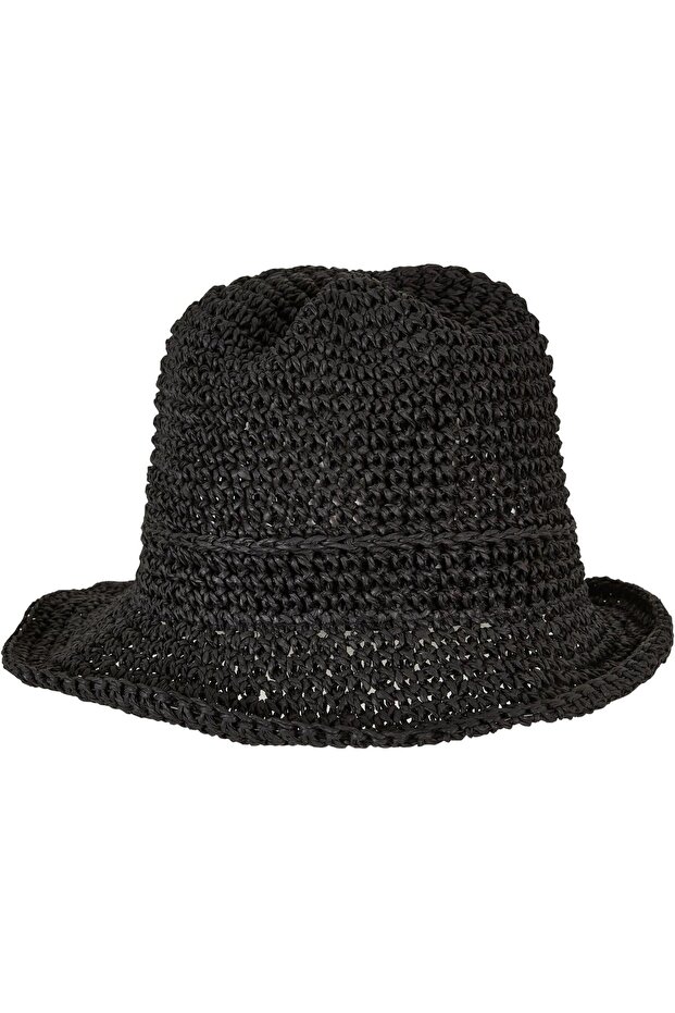Damen Braided Bast Bucket Hat - 2